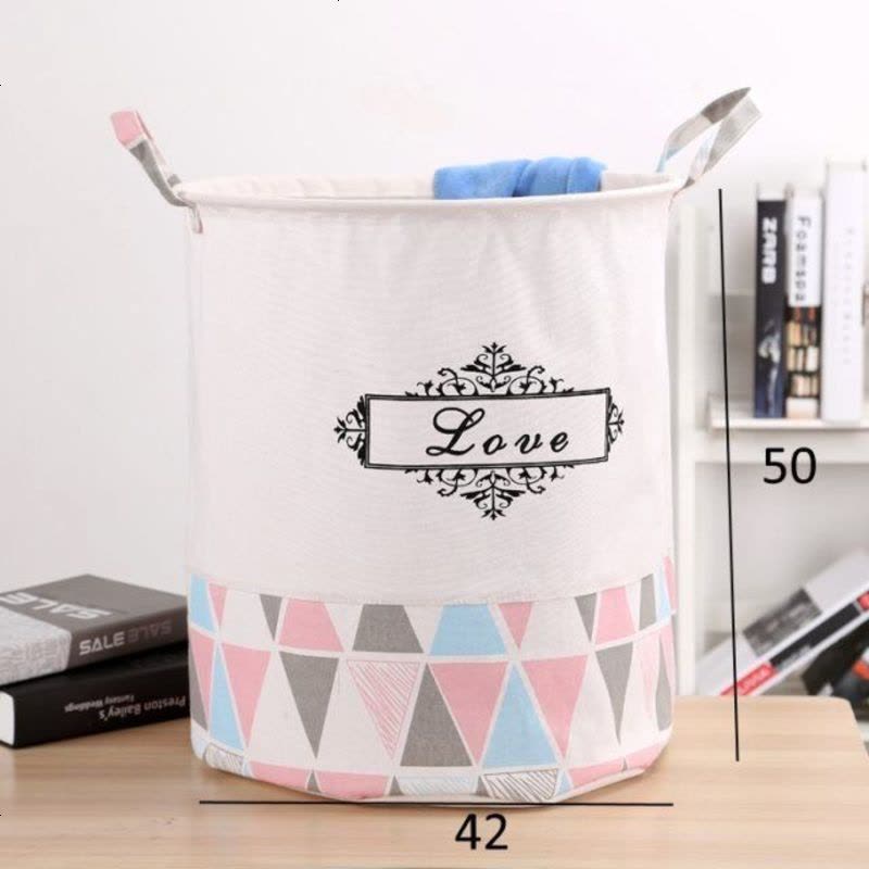 日式塑料脏衣篮洗衣篮脏衣服收纳筐脏衣桶脏衣收纳篮大号脏衣篓桶 宠物狗特大号42*50图片