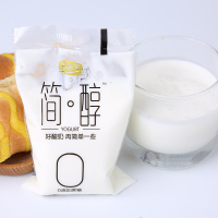包邮 君乐宝酸奶简醇酸牛奶无糖酸奶发酵乳营养早餐奶170ml 无糖简醇酸奶12袋