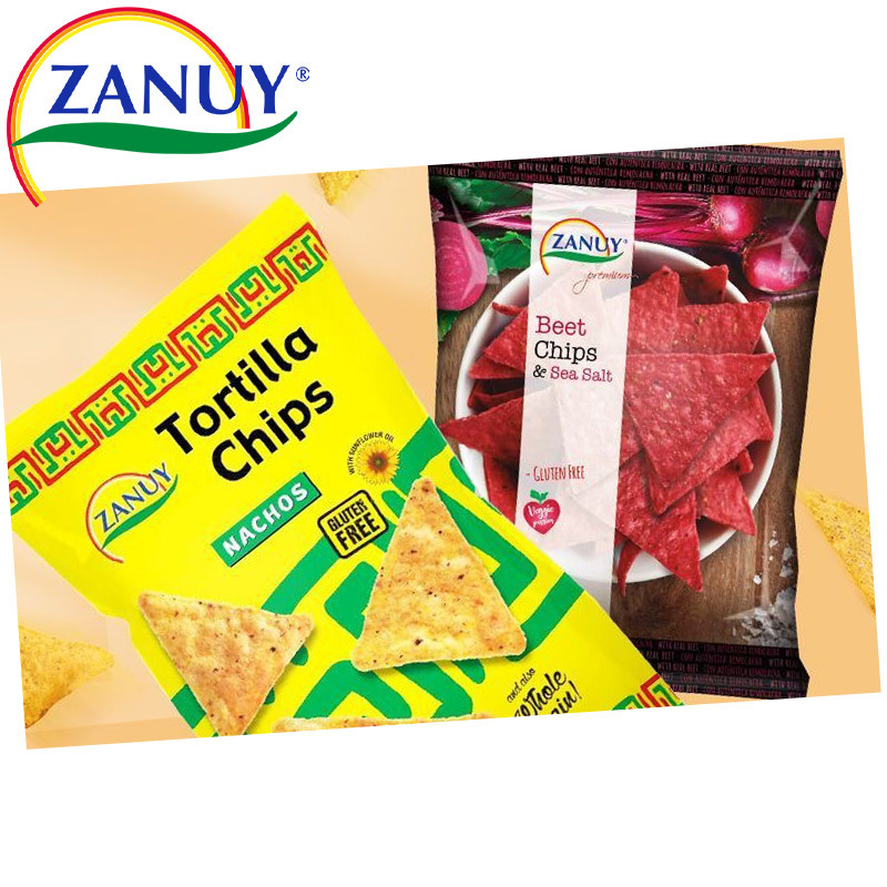 西班牙进口zanuy奇亚籽原味玉米片390g(3包装)非油炸膨化食品