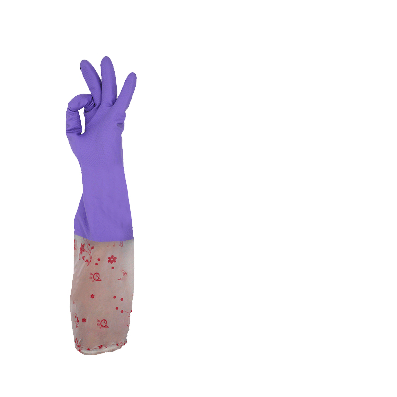 东亚橡胶加长洗碗大扫除手套 808高清大图