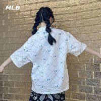 MLB 运动衬衫T恤男女情侣同款短袖复古老花外套 3AWSM0533-50WHS