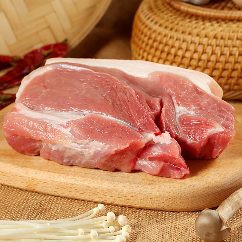 带皮后腿肉 袋装500g高清大图
