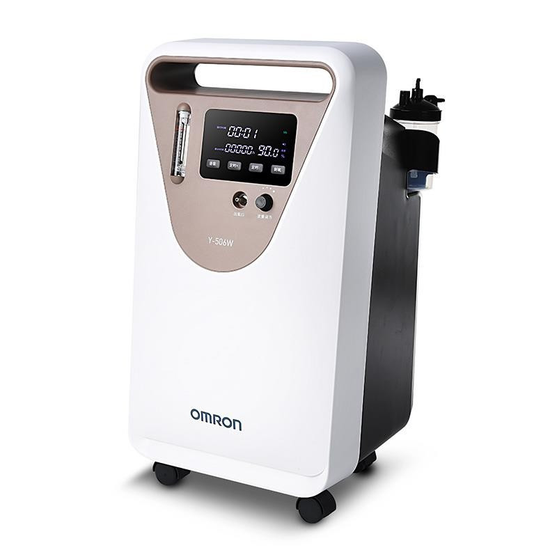 新品欧姆龙医用制氧机家用吸氧机老人5l氧气机肺气肿y506w