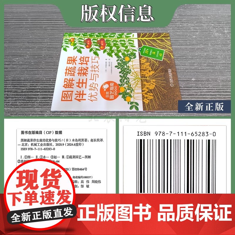 图解蔬果伴生栽培优势与技巧 蔬菜栽培种植技术书籍 蔬菜伴生栽培模式 蔬果栽培搭配 常见蔬菜伴生表机械工业出版社高清大图