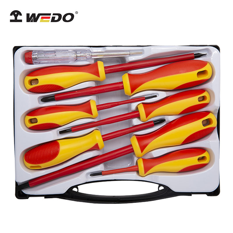 维度(WEDO)IN544D-8 VDE绝缘螺丝刀工具组套 8件套 绝缘耐压1000V