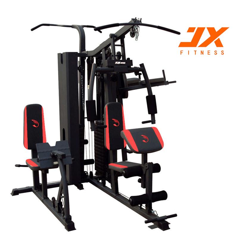 军霞(JUNXIA)JX-1125N 五人综合训练器商用健身器材大型力量器械运动组合套装3320X2440X2300mm