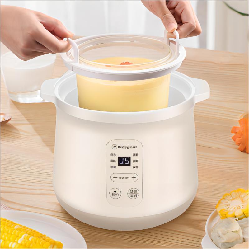 西屋(Westinghouse)隔水精炖 智能菜单 24H预约 电小型隔水电炖盅 WDZ-121!高清大图