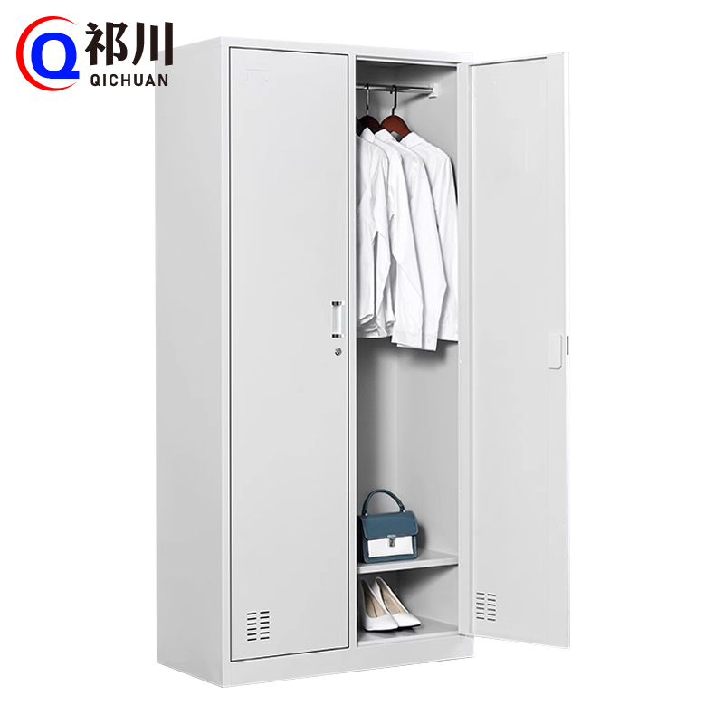 祁川 钢制更衣柜 2门/台高清大图