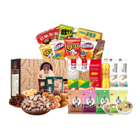 食品礼盒组合装(燕之坊乐礼粮油礼盒+臻味坚果环球祝福礼盒+好丽友吉祥礼礼盒)