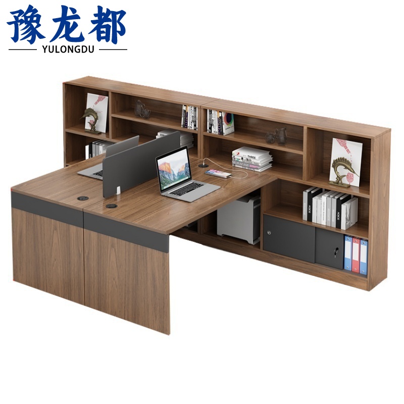 豫龙都 屏风办公桌 1.7m双人 张