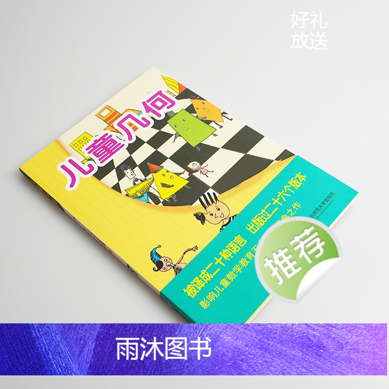 [6-9岁]儿童几何 几何国旅行记 孩子看得懂的几何入门书 正版数学认知启蒙幼童儿童趣味读物 华东师范大学出版社高清大图