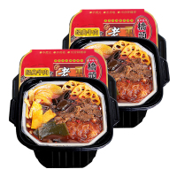 桥头自煮火锅 经典牛肉445g*2 方便速食 自煮火锅 自热自嗨小火锅 川味火锅 麻辣鲜香