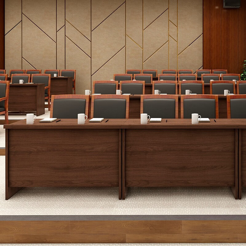 聚盛恒远会议桌油漆长条桌