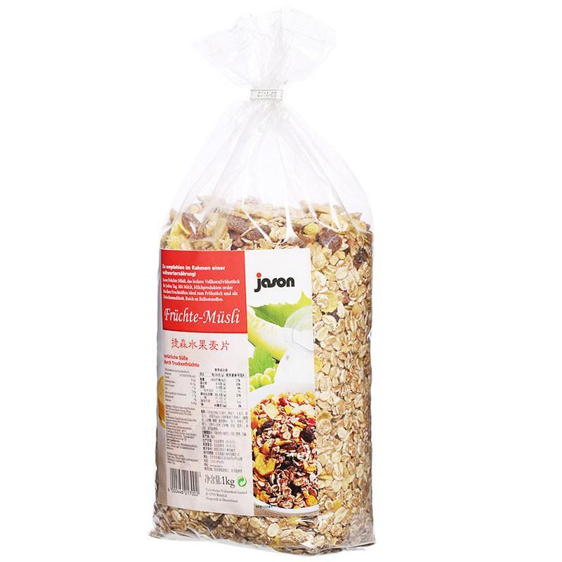 捷森Jason 水果麦片1kg