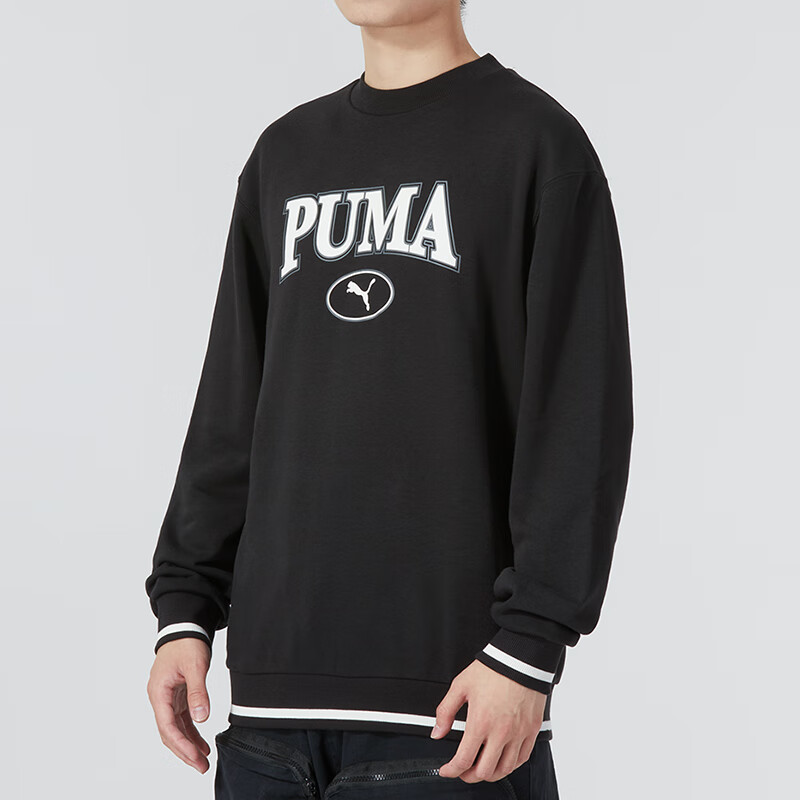 彪马(PUMA)男装 2023夏季新款运动服跑步健身训练舒适休闲时尚套头衫卫衣 678422-01 XS(165/88A 678422-01 2XL(190/108A)