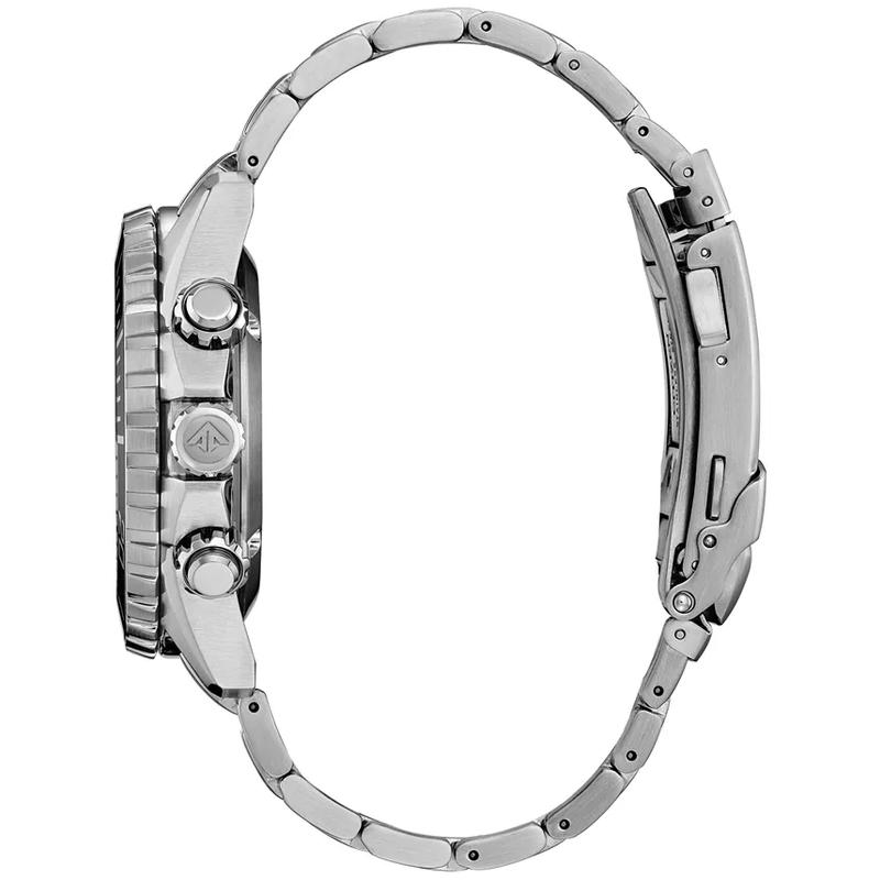 西铁城(CITIZEN)光动能潜水计时男表不锈钢表带防水200米商务休闲运动手表高清大图