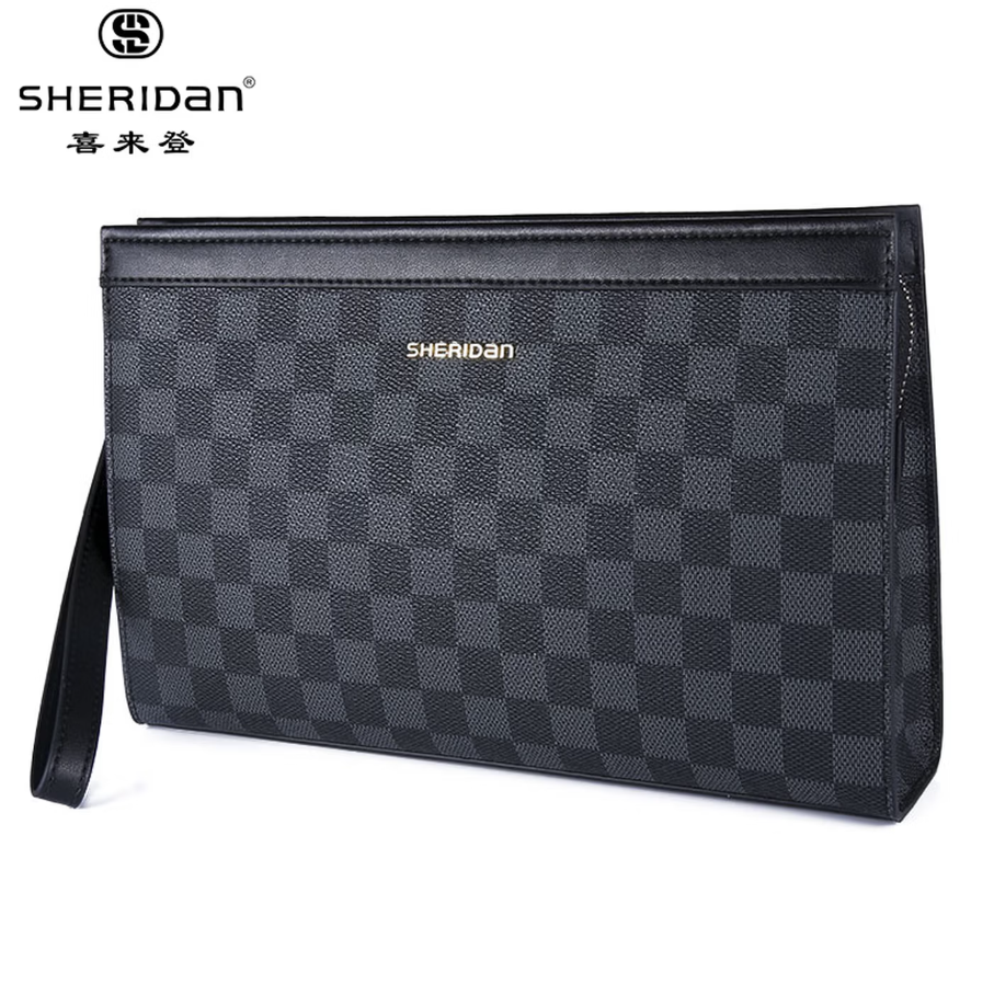 喜来登 精选头层牛皮,柔软耐磨;分格设计更实用方便。高清大图