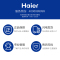 海尔(Haier)LQ55H71 55英寸 4K超高清 曲面电视 人工智能语音 智能液晶电视机