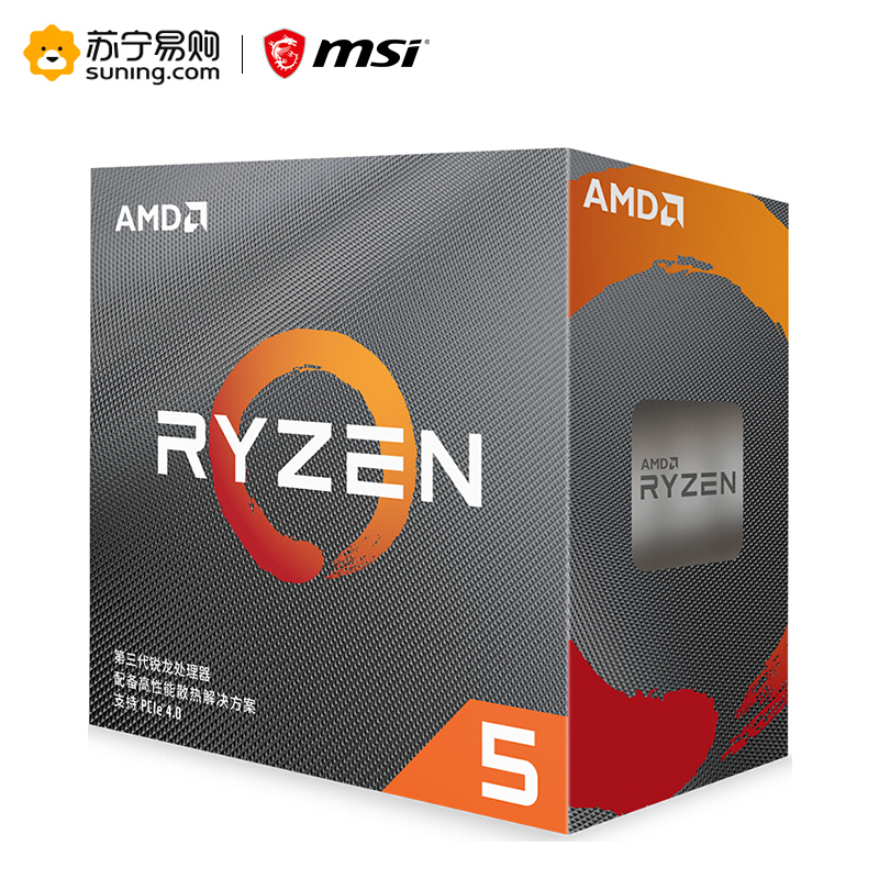 微星MSI B450M PRO-VDH MAX+R5 3600X板u套装