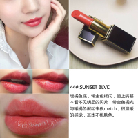 Tom Ford汤姆福特TF口红18年TF白管黑管新品细管口红润唇膏3g 44#SUNSET BLVD