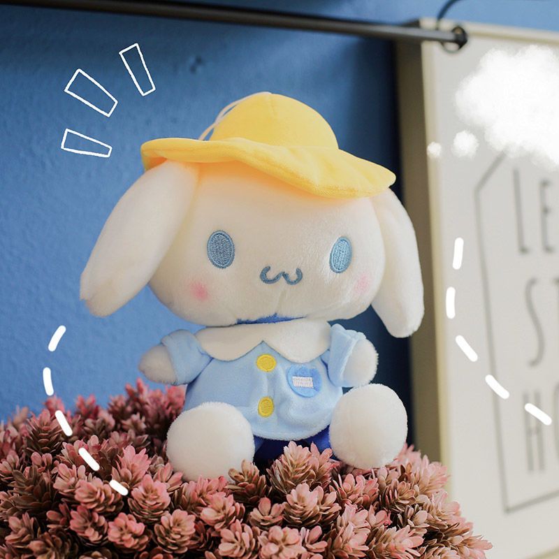 ins可爱玉桂狗公仔摆件卡通玩偶毛绒学生呆萌挂件生日送女友