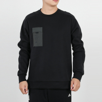 Adidas阿迪达斯卫衣男2020冬季新款运动休闲针织圆领套头衫GM4422