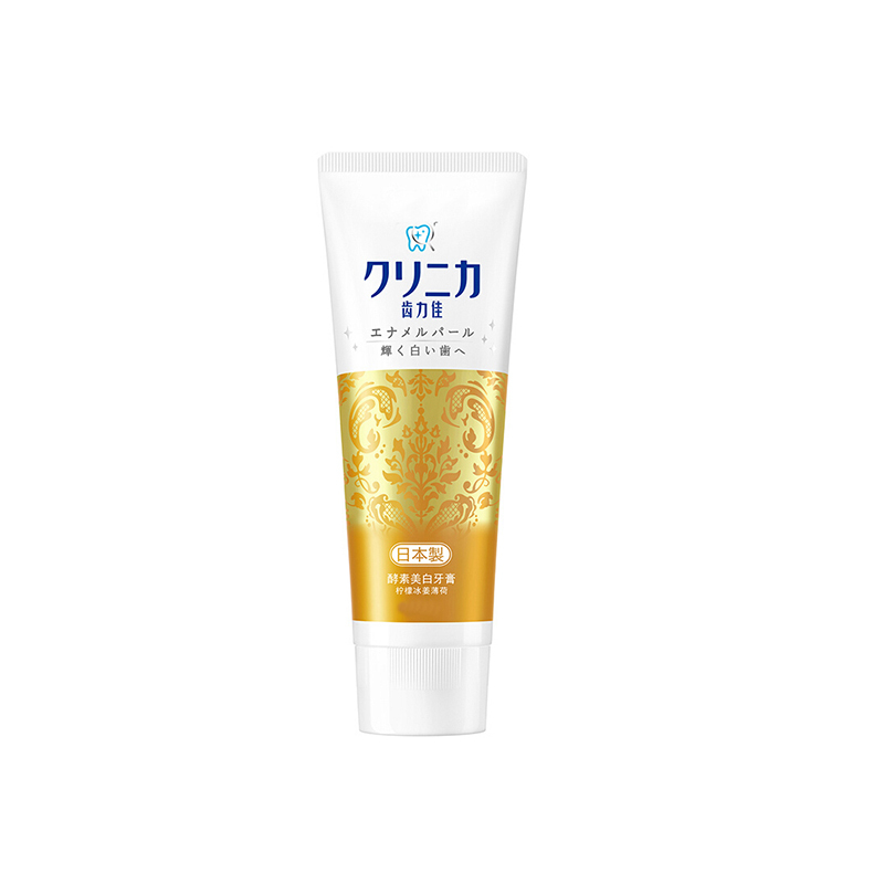 舒适达 lion 酵素美白牙膏 清新口气 日本原装进口牙膏 (鲜果薄荷)lion 柠檬冰姜薄荷130g