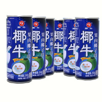 椰牛果肉椰子汁245ml*6罐装椰子水饮料饮品婚宴