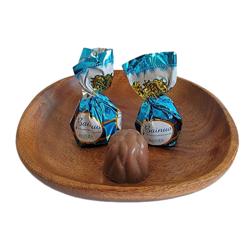 百诺牛奶夹心巧克力散装250g扭结婚庆结婚喜糖休闲零食满月诞生礼高清大图