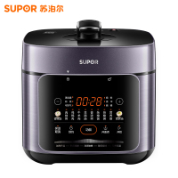 苏泊尔电压力锅5L双胆陶晶内胆微电脑控制地盘加热直炖煲汤5-8人适用自动排气