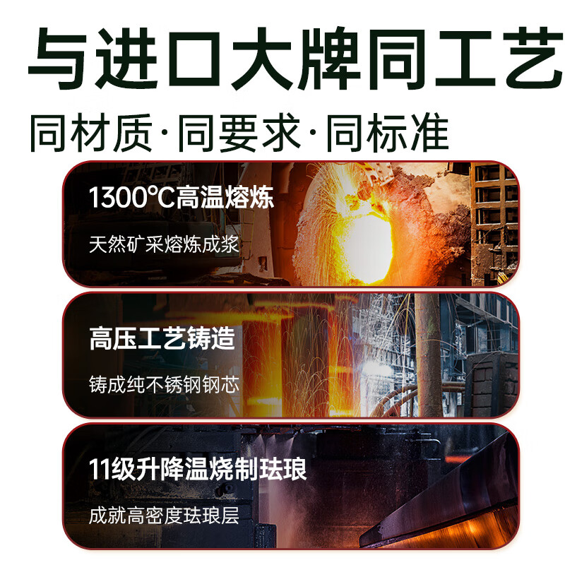 炊大皇珐琅女王高汤锅22cm TG22NW-H.高清大图