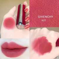 纪梵希GIVENCHY 红丝绒口红 高定香榭红丝绒唇膏 N27 3.4g