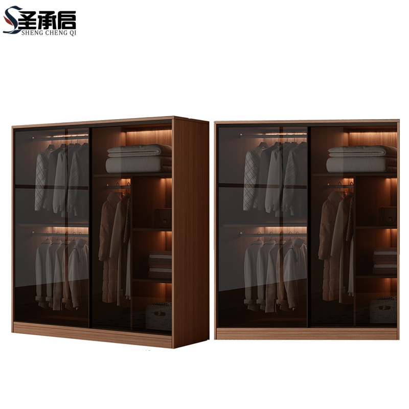 圣承启衣帽柜160cm台高清大图