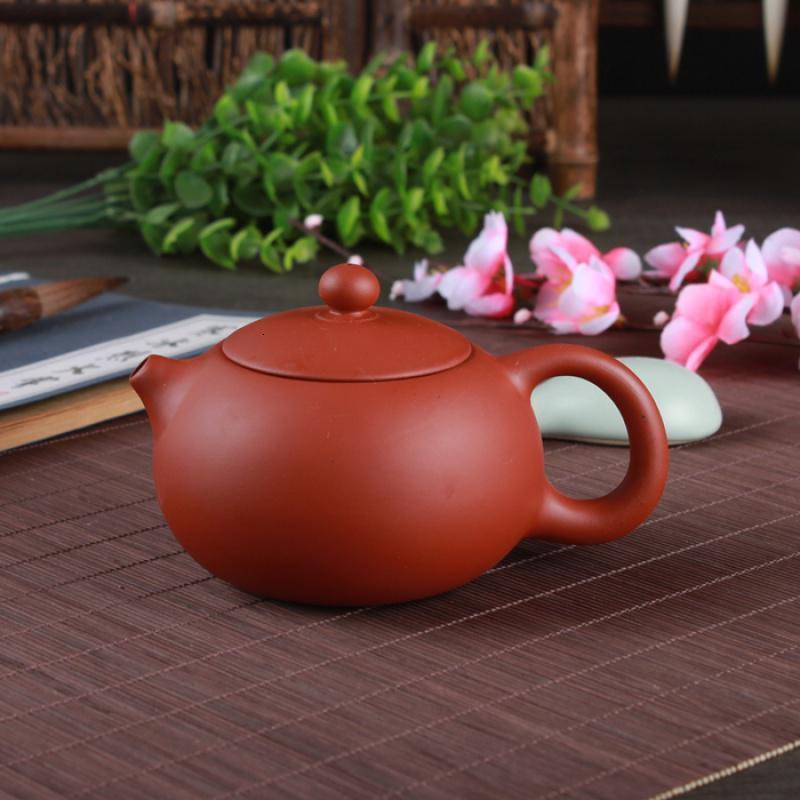 家柏饰(CORATED)紫砂壶 手工过滤花茶壶 西施壶 易泡壶大容量茶壶套装高清大图