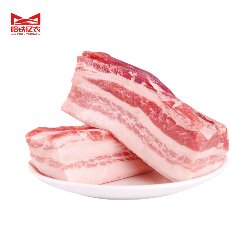 哈铁亿农 猪五花肉 500g/袋高清大图
