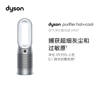 戴森(Dyson)HP07 空气净化风扇取暖净化风扇三合一 监测除甲醛 循环净化 四季通用 电风扇空净 白银色