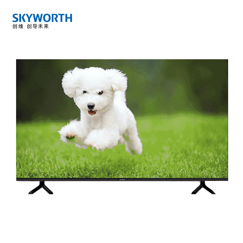 创维电视43e20 43英寸全面屏 卧室电视 光学防蓝光护眼健康 1 8g 智能