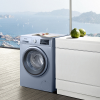 西门子（SIEMENS）WM14P2642W 1400转速10公斤 变频触控 滚筒洗衣机（欧若拉银）