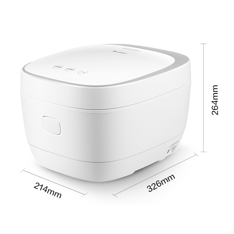 格力(GREE)电饭煲 GDF-40X21C 学生宿舍电饭锅 4L大容量 智能预约触摸操控多功能电饭煲 家用大容量电饭煲高清大图