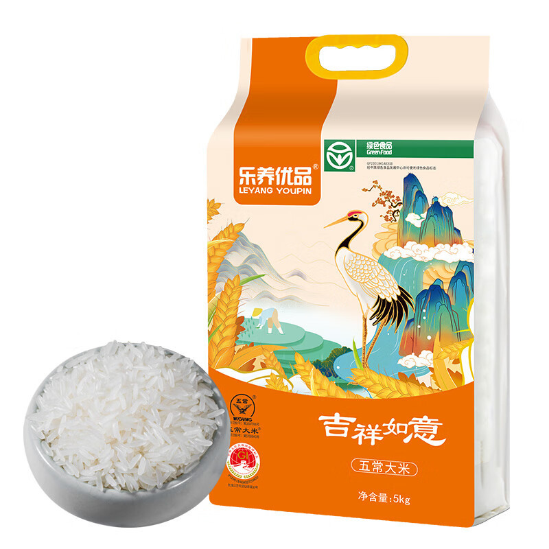 乐养优品五常大米吉祥 如意5KG高清大图