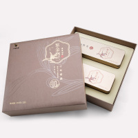 八马茶叶 福鼎白茶白牡丹10年藏紫金白兰白茶茶叶礼盒装160g