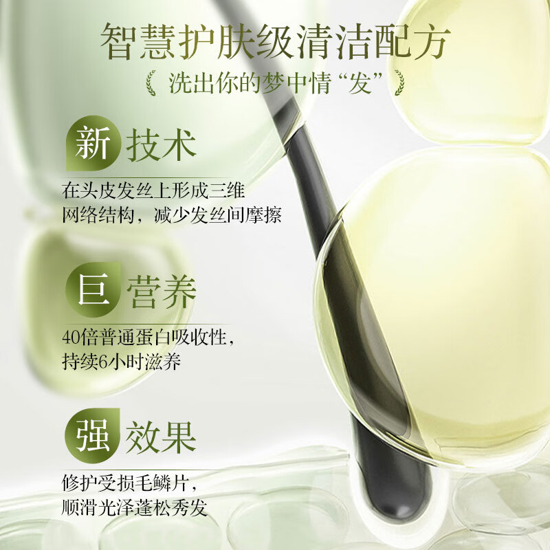 拉芳柔顺洗发露 水润去屑500g高清大图