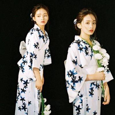 正装传统改良中国风日式个人明少女和服主题写真摄影拍照片服装