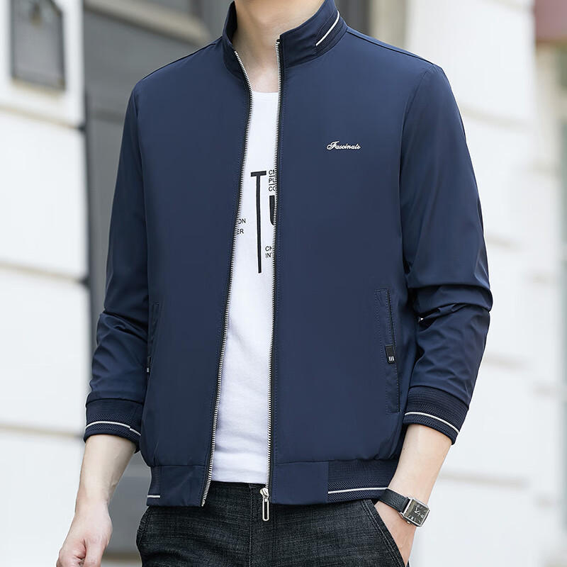 罗蒙夹克男士外套男休闲夹克外套外套男