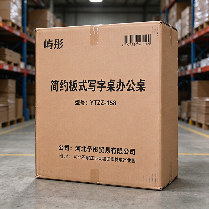 屿彤简约板式写字桌办公桌YTZZ-158/张高清大图