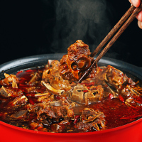 大希地 羊羊得意羊蝎子1kg*2袋 肥瘦均匀 肉质细嫩 膻味小 冬季进补 髓质鲜嫩