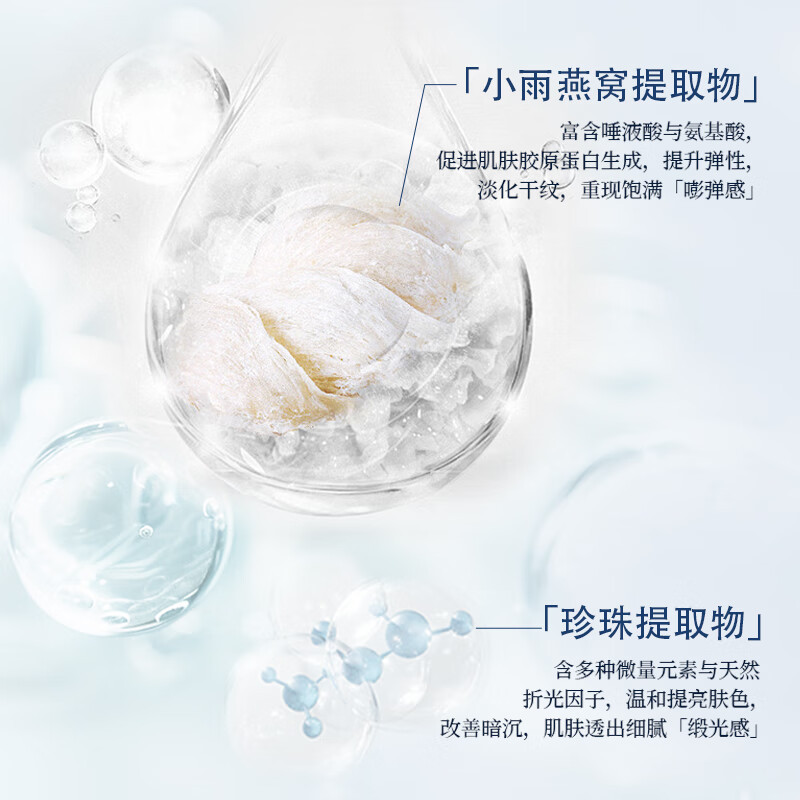 蕉蓝国际 燕窝珍珠倍护润肤乳 净含量:100ml 护肤膏(计价单位:瓶)白色高清大图