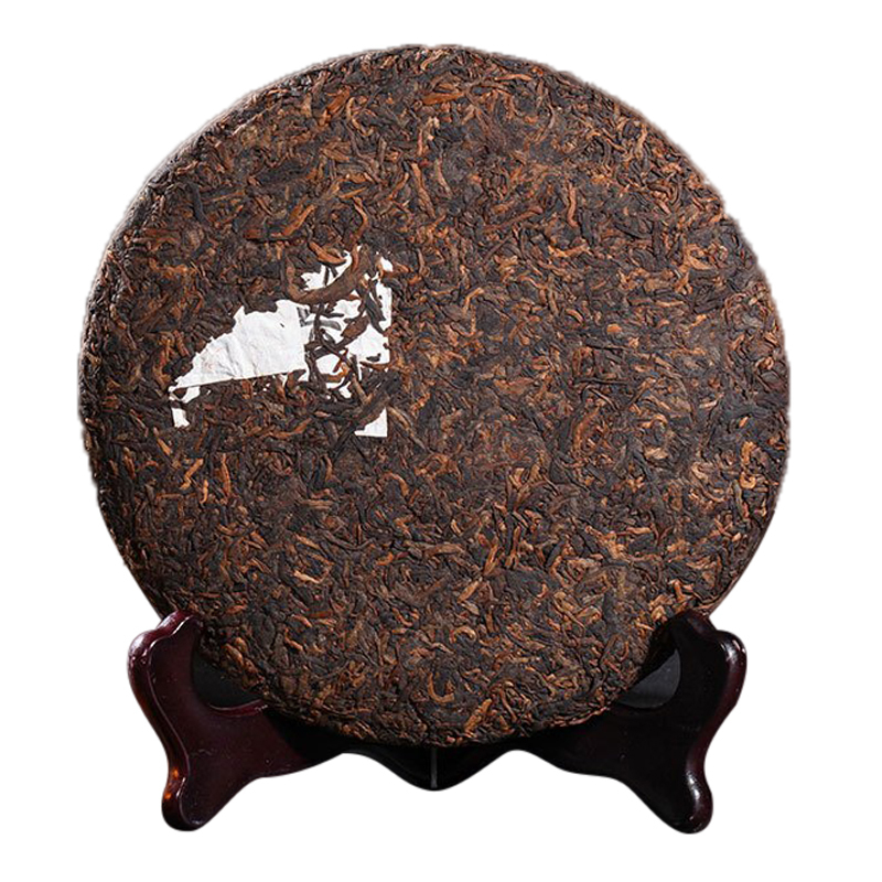 芸茗新品普洱茶 普洱熟茶 冰岛 圆饼 茶饼 357g