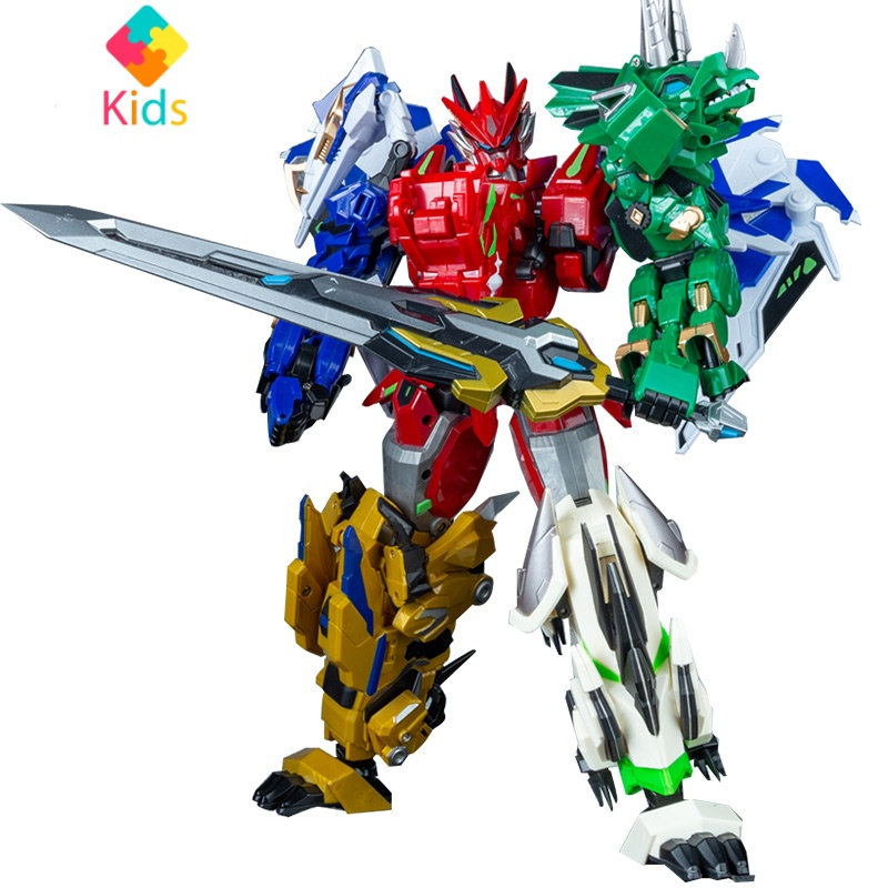 一变形合体机器人男孩礼物真智力 大号速龙机械兽[送奥特人偶]动漫