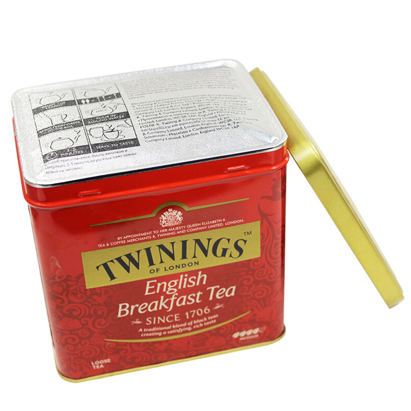 英国川宁(TWININGS) 英国早餐红茶听装500g 波兰进口茶叶散茶